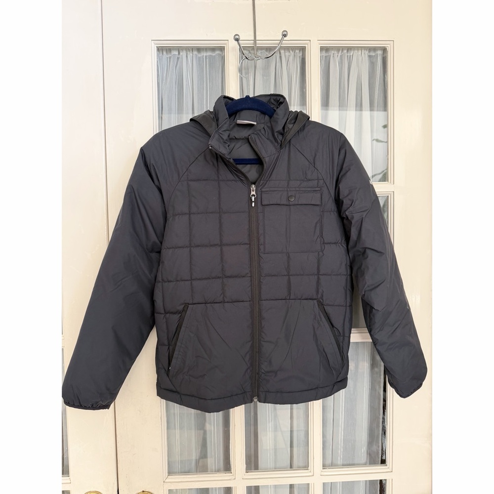 Columbia Black Quilted Puffer Jacket 10/12